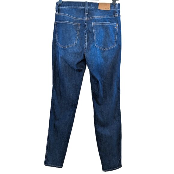 Madewell | 10" High-Rise Skinny Jeans in Tarren Wash | Size 26 - Picture 6 of 16